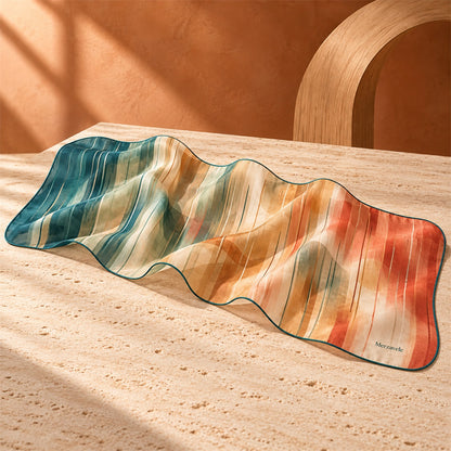 Merzavele Watercolor Horizon Long Scarf - main product view
